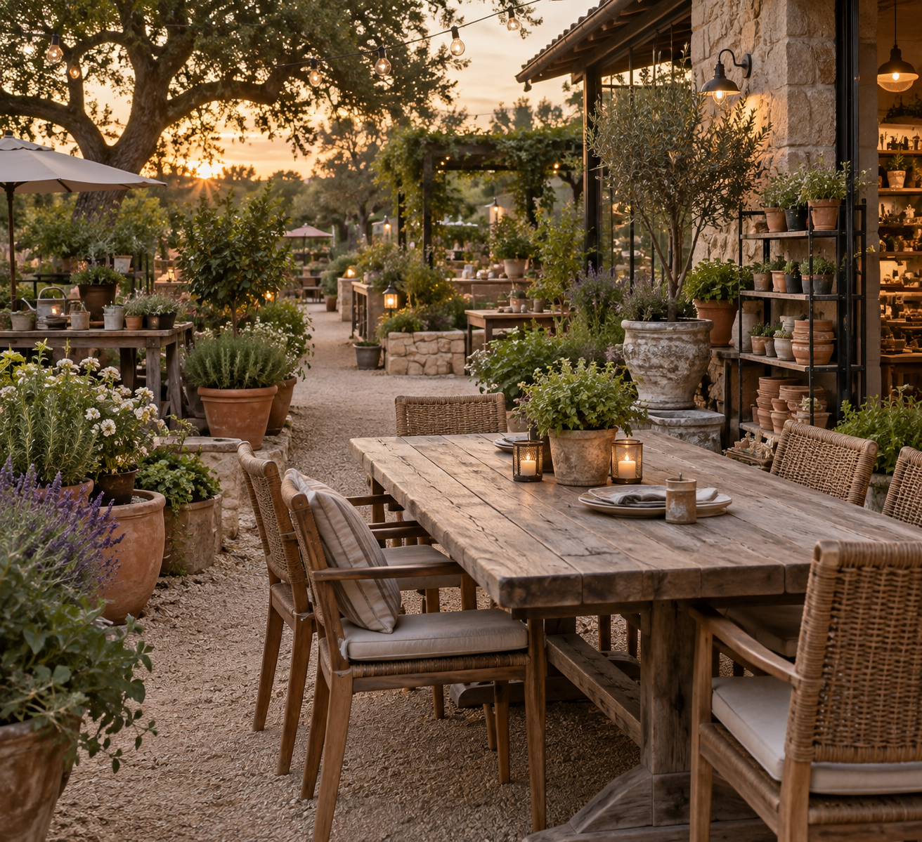 Conceptual vision — boutique retail and dining